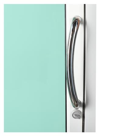 ประตูบานสวิงเดี่ยว อะลูมิเนียม LYNN X-SERIES 100x205 ซม. สีขาว_2