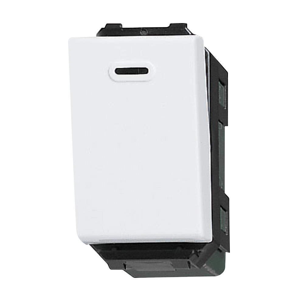 สวิตช์ 1 ทาง PANASONIC WEG 5001K ขนาด 1 ช่อง แพค 10 ชิ้น สีขาว