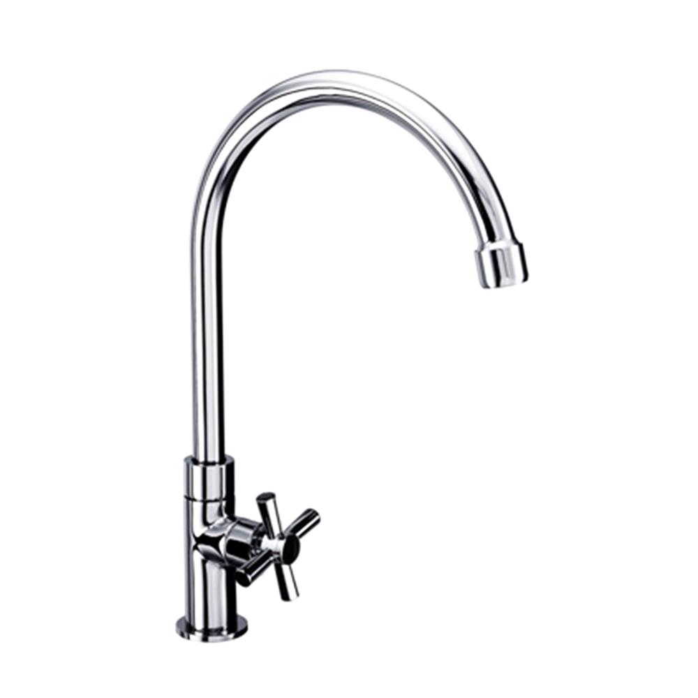 ก๊อกซิงค์เดี่ยวเคาน์เตอร์ KARAT FAUCET EC-01-511-50 สีโครม