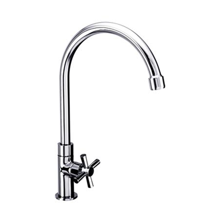ก๊อกซิงค์เดี่ยวเคาน์เตอร์ KARAT FAUCET EC-01-511-50 สีโครม