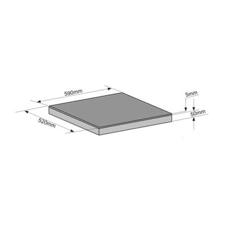 เตาฝังเซรามิก TECNOPLUS VT 4060 MN 59 ซม._1