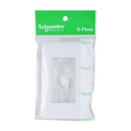 หน้ากาก 3 ช่อง SCHNEIDER FG1053H S-FLEXI สีขาว_2