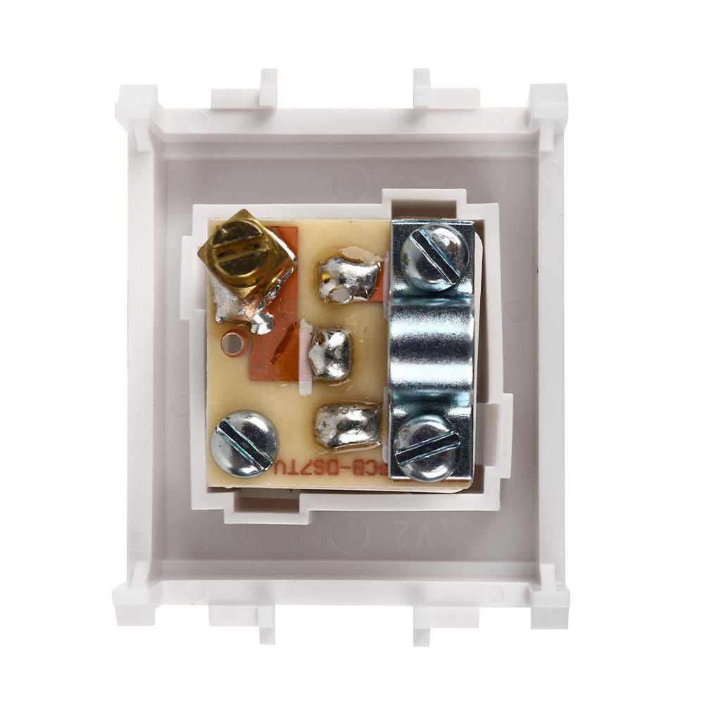 เต้ารับโทรทัศน์ 75 โอห์ม SCHNEIDER F50TVM สีขาว