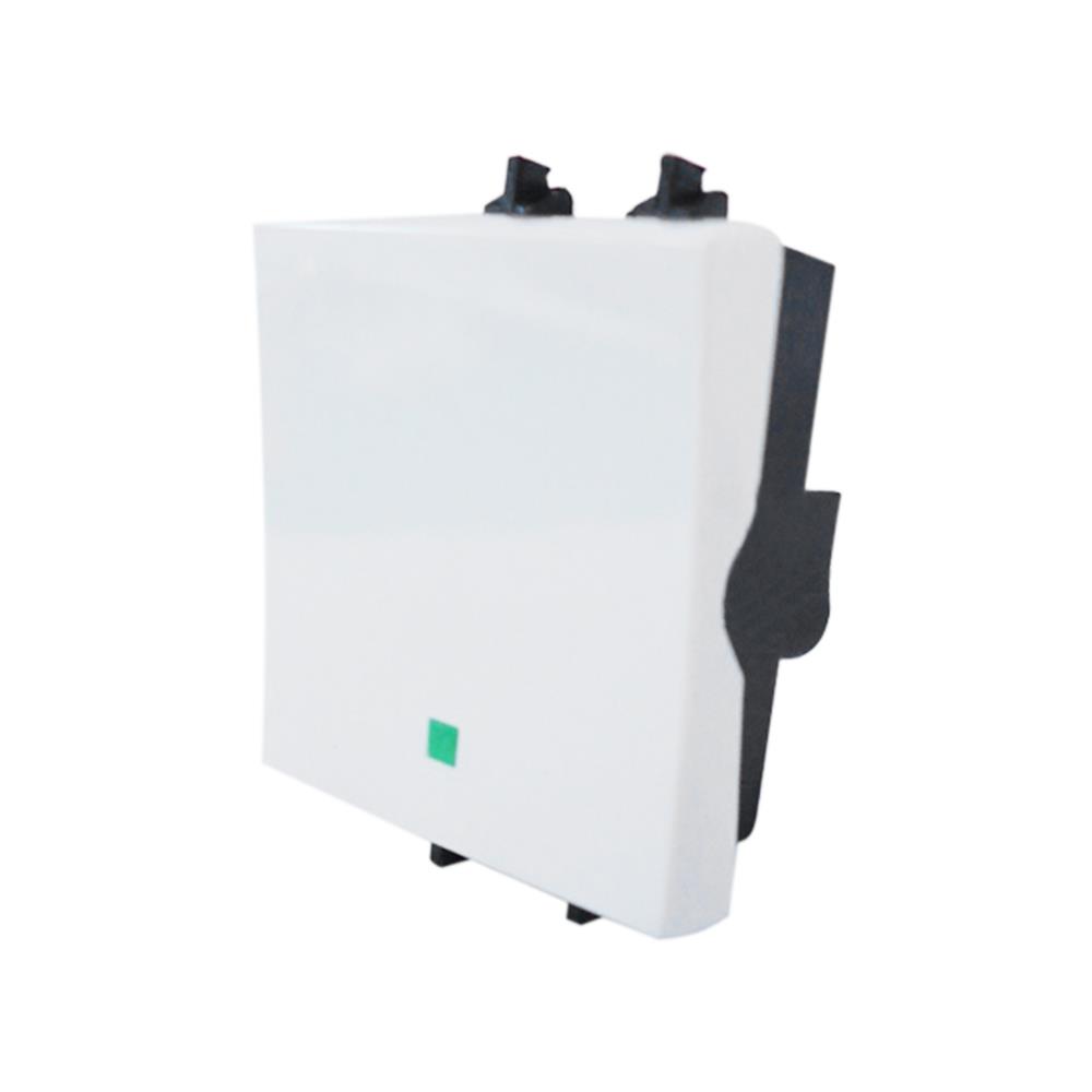 สวิตช์ 1 ทาง SCHNEIDER F50M1.5 ขนาด 1 ช่อง สีขาว