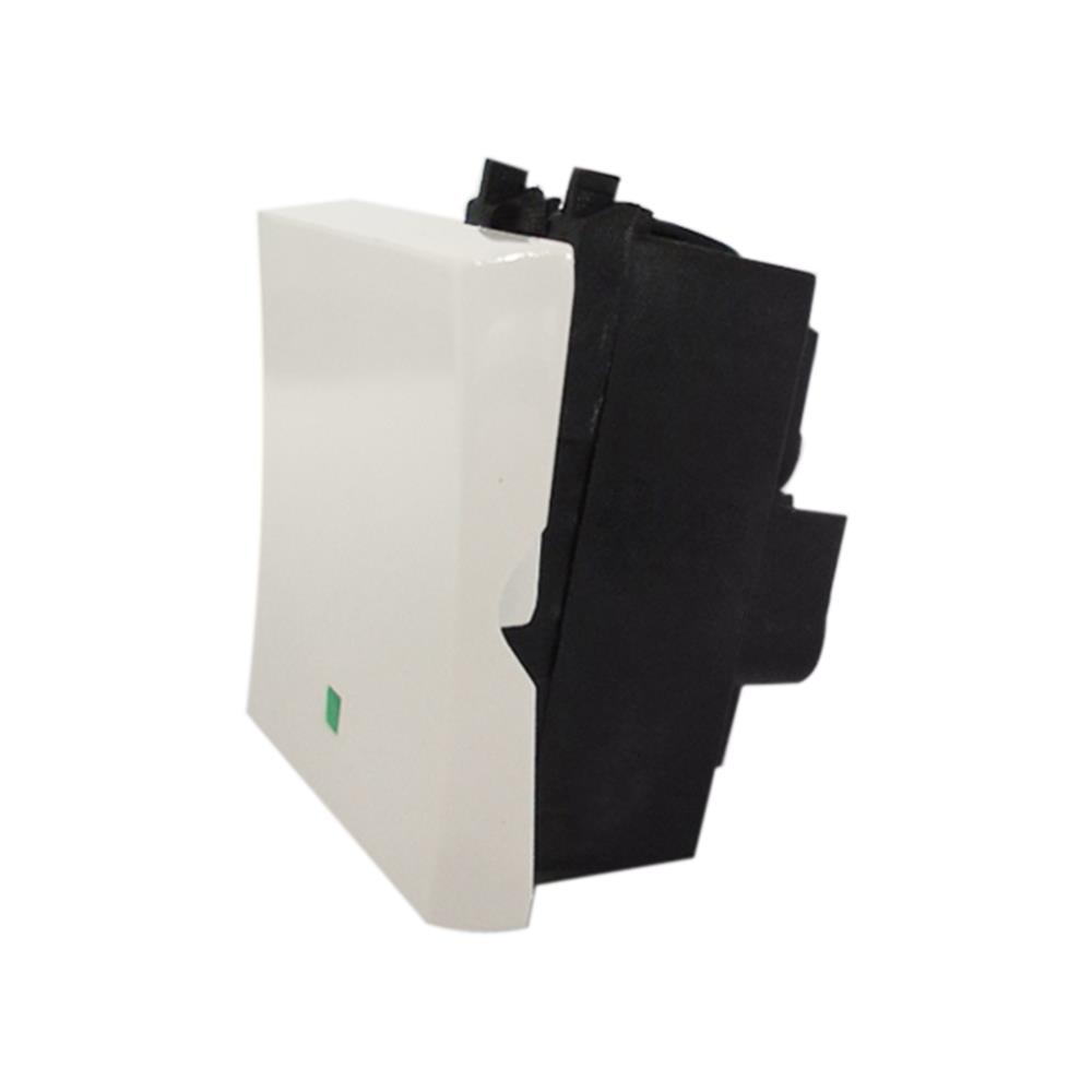 สวิตช์ 2 ทาง SCHNEIDER F50/2M1.5 ขนาด 1 ช่อง สีขาว