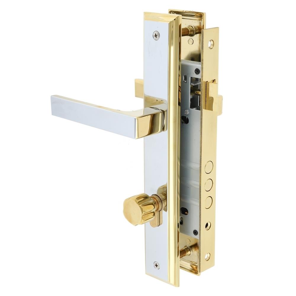 มือจับก้านโยกห้องทั่วไป MORTISE  MTL 2001 สีทองเงา