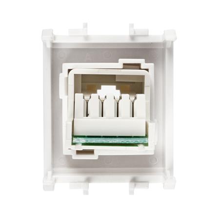 เต้ารับโทรศัพท์ SCHNEIDER 6P/6C F50RJ4M สีขาว_2