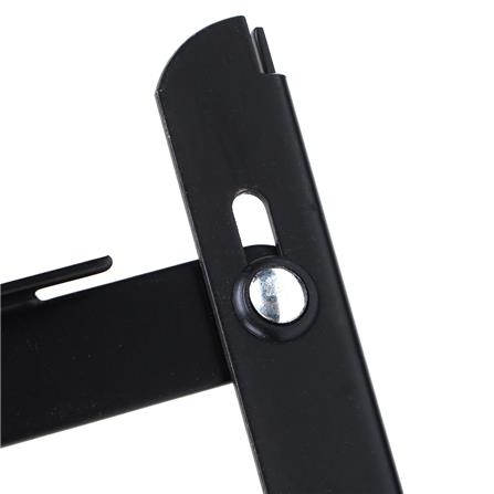 แขนรับชั้นเหล็กพับได้ HAFELE 3.2X30X30 ซม. สีดำ_3