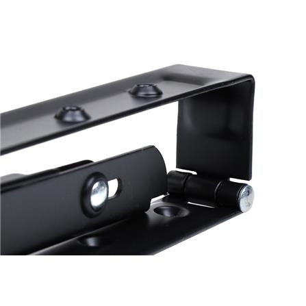 แขนรับชั้นเหล็กพับได้ HAFELE 3.2X30X30 ซม. สีดำ_4