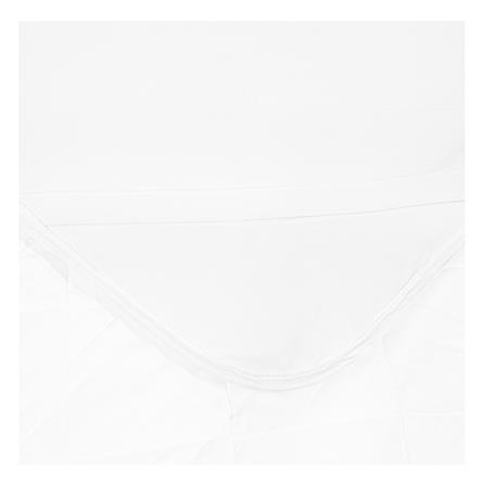 ผ้ารองกันเปื้อน TWIN SIZE PICASSO รัดมุมยางยืด สีขาว_4