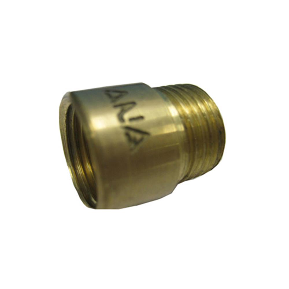ข้อต่อตรงทองเหลือง เกลียวนอก/ใน ANA 1/2 นิ้ว