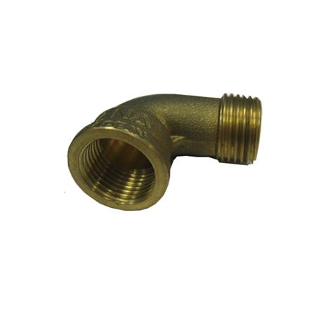 ข้องอ 90 เกลียวนอกเกลียวใน ทองเหลือง ANA 1/2 นิ้ว