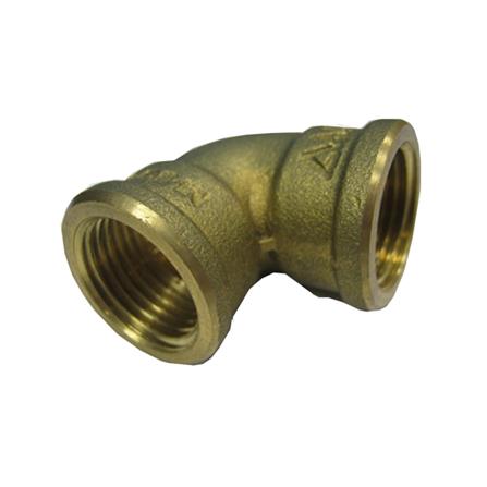 ข้องอ 90 เกลียวในเกลียวใน ทองเหลือง ANA 1/2 นิ้ว