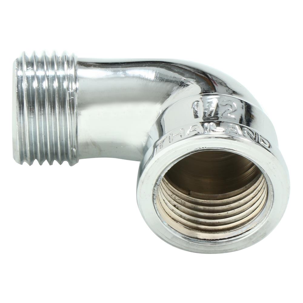 ข้องอ ANA BRASS MF 1/2 นิ้ว ชุบโครเมียม