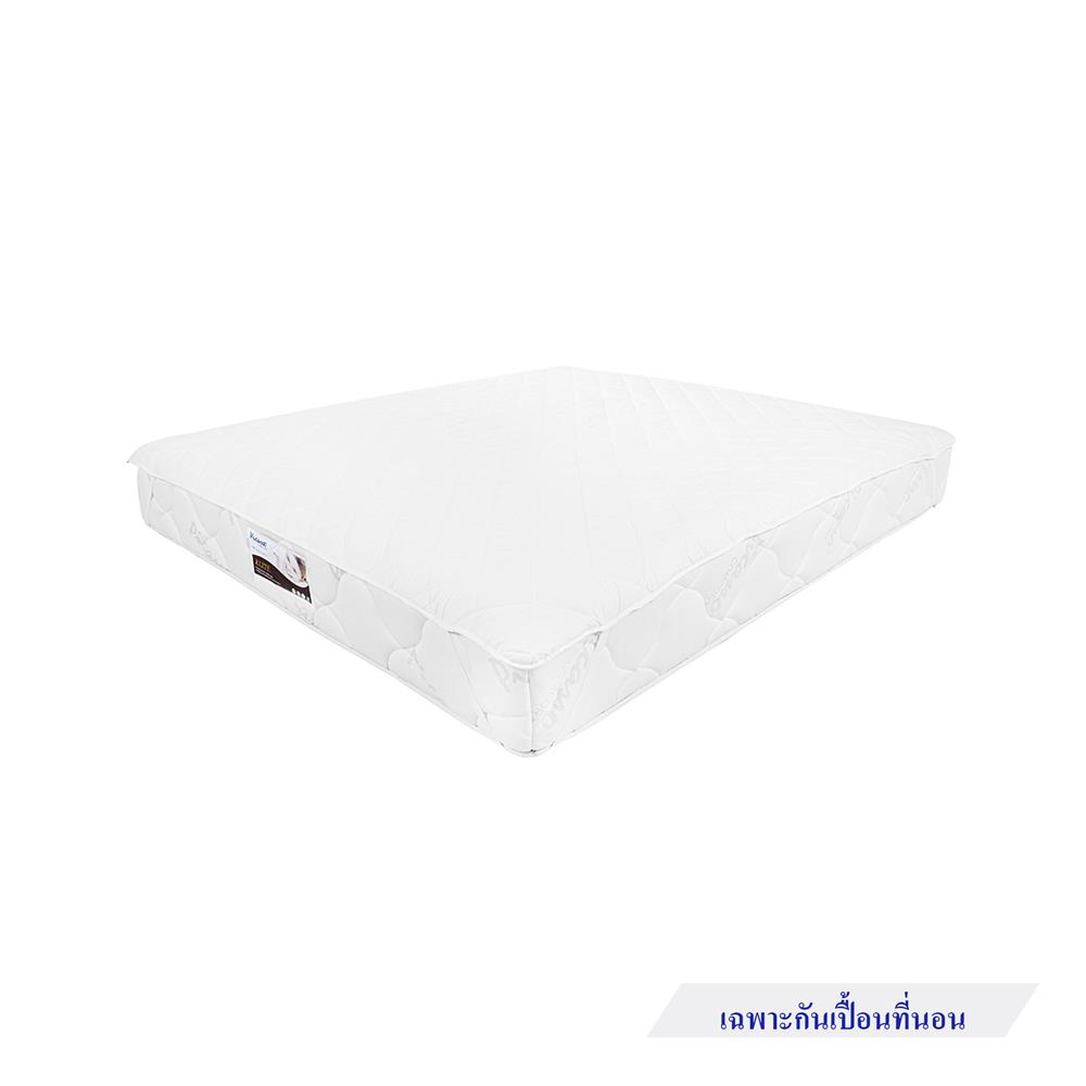 ผ้ารองกันเปื้อน KING SIZE PICASSO รัดมุมยางยืด สีขาว