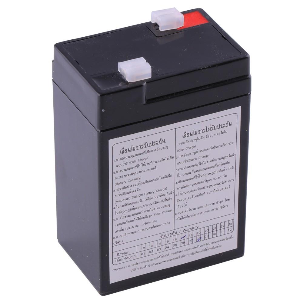 แบตเตอรี่แห้ง DELIGHT 6V 4.5AH