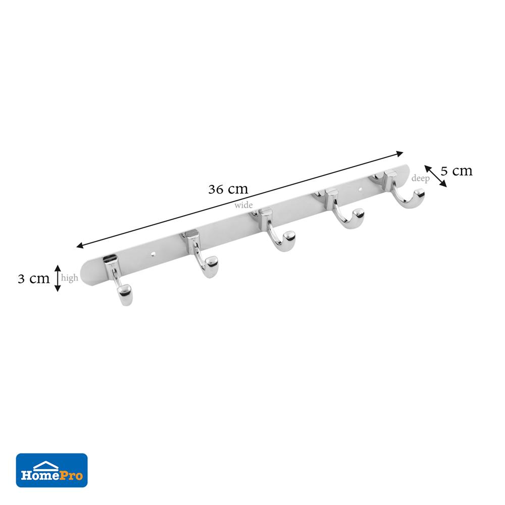 ขอแขวนผ้า MOYA 22975 สีโครม