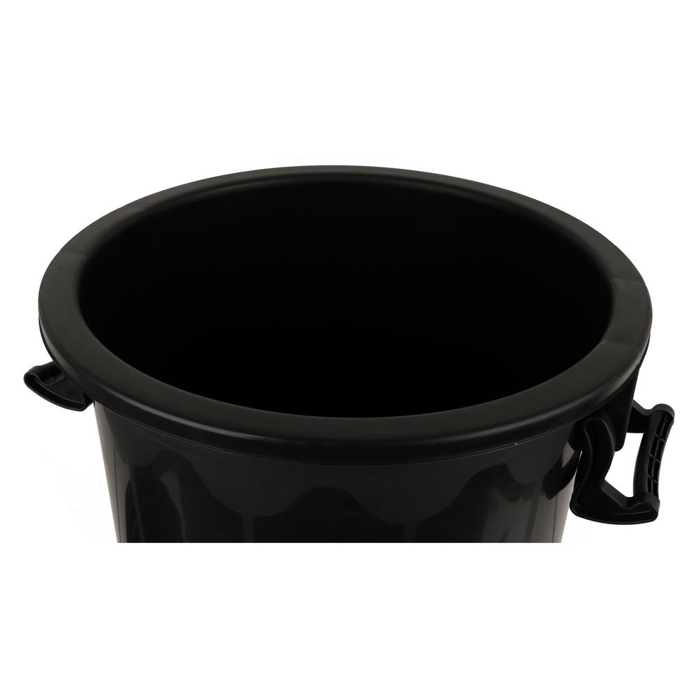 ถังน้ำกลมพร้อมฝา ACCO 66 ลิตร สีดำ