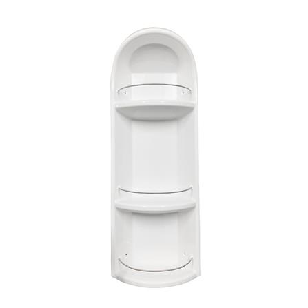 ชั้นวางเข้ามุม 3 ชั้น NAPA MICKY3 สีขาว_0