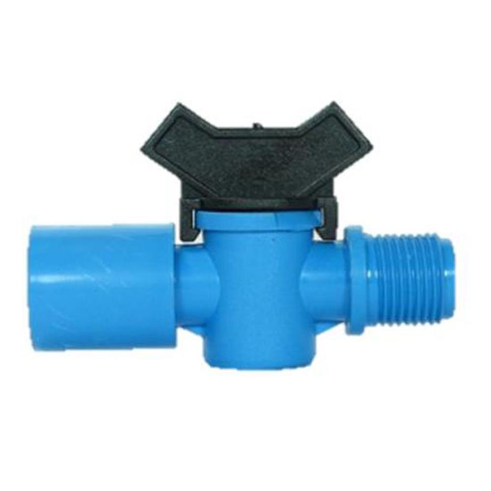 วาล์วสวมทับ PVC เกลียวนอก KANYA 1/2 นิ้ว