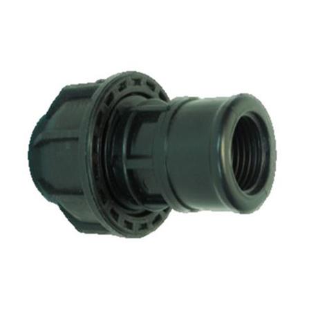 ข้อต่อตรงสวมล็อก PE เกลียวใน KANYA 1/2 นิ้ว X 20 มม.