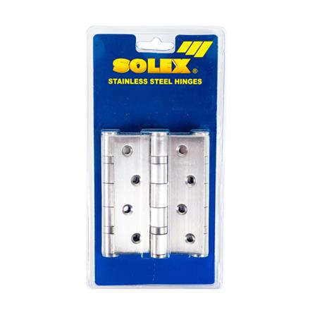 บานพับ 4x3 นิ้ว x 3 มม. SOLEX 4330 สีสเตนเลส (แพ็ก 3 ชิ้น)_1