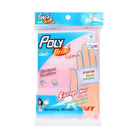 ฟองน้ำหุ้มตาข่าย POLY-BRITE 409-0 10x14x2cm_0