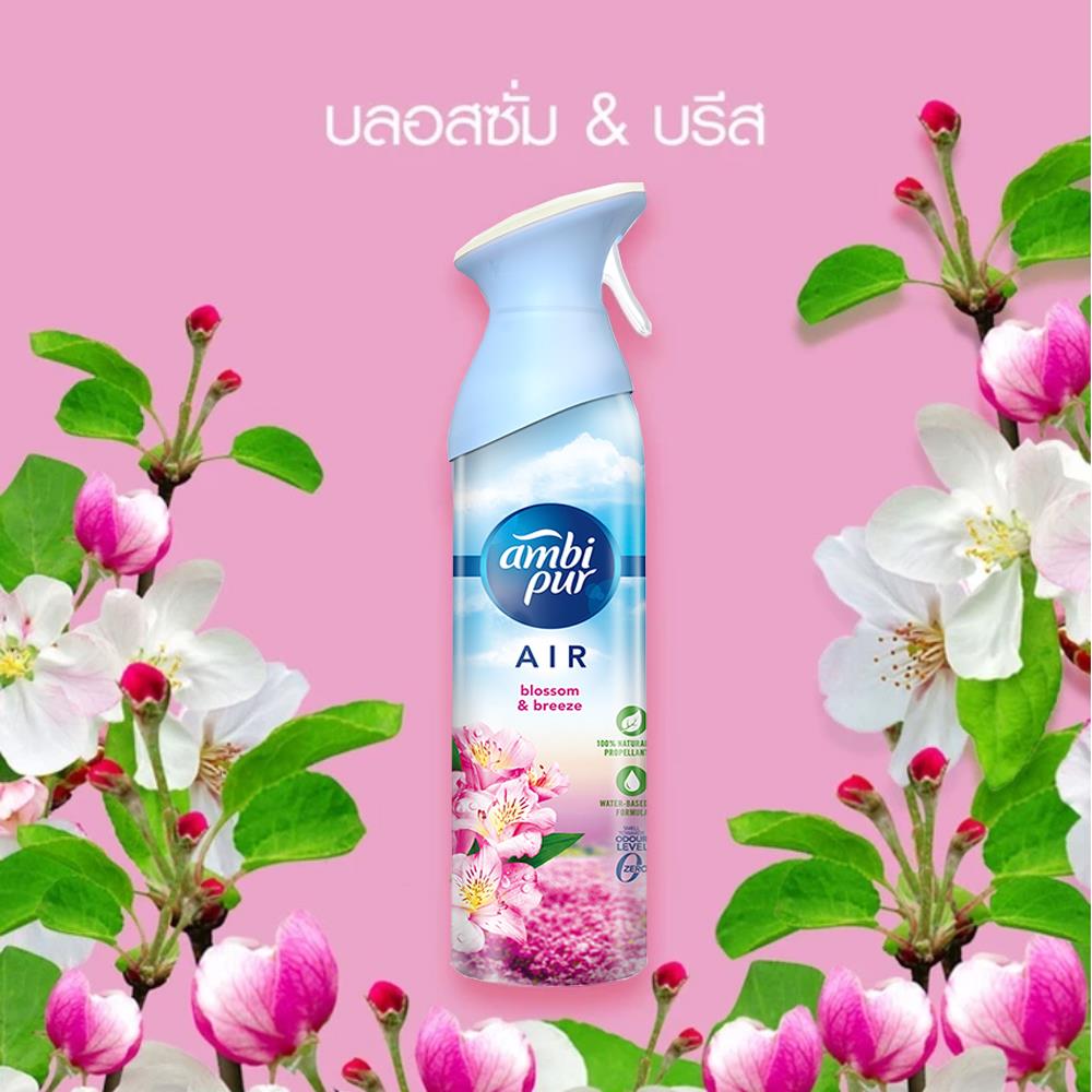 สเปรย์ปรับอากาศ AMBIPUR AIR EFFECTS 275 มล. BLOSSOMS & BREEZE