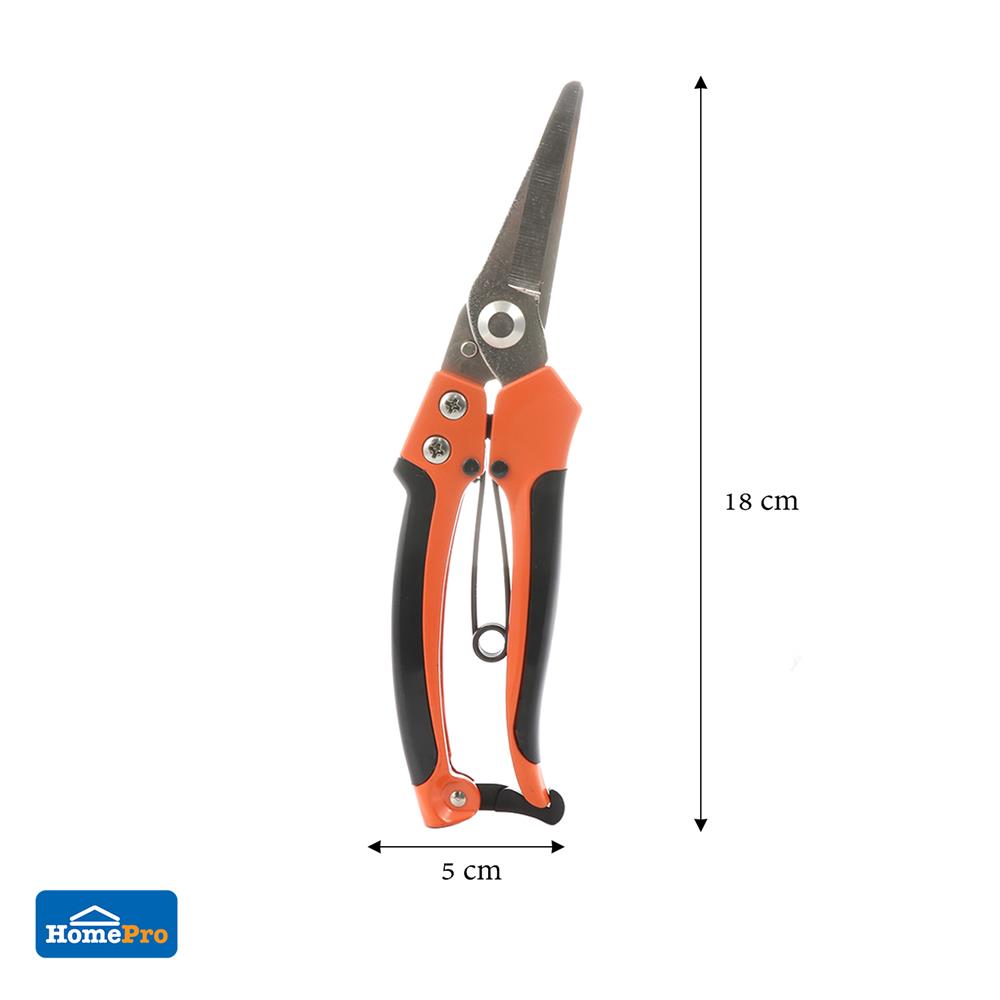 กรรไกรตัดกิ่ง ปากตรง SPRING AN-PS-807C