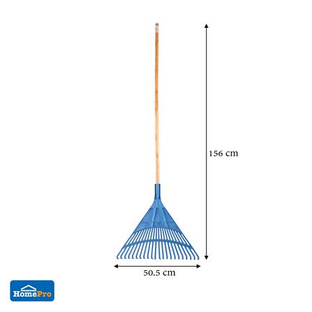 คราด PVC 22 ซี่ พร้อมด้าม SPRING_4