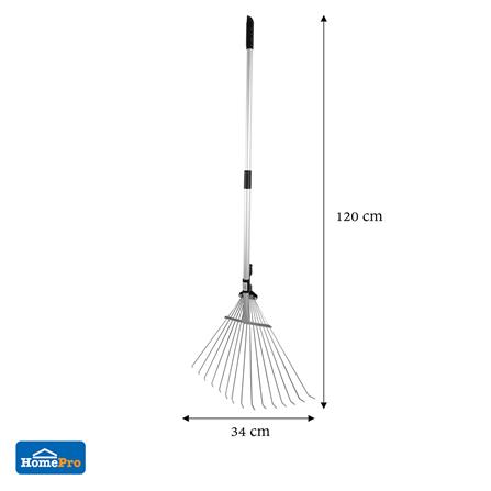 คราดเหล็กปรับระดับ 15 ซี่ พร้อมด้าม SPRING_4