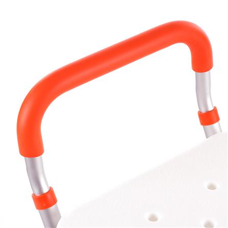 เก้าอี้อาบน้ำ MOYA 5041RBOR สีขาว/ส้ม_4