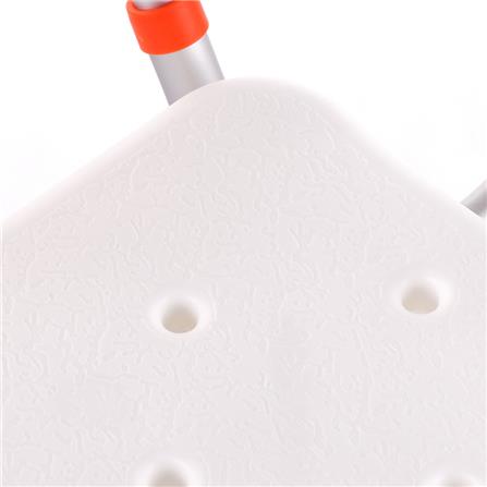 เก้าอี้อาบน้ำ MOYA 5041RBOR สีขาว/ส้ม_5