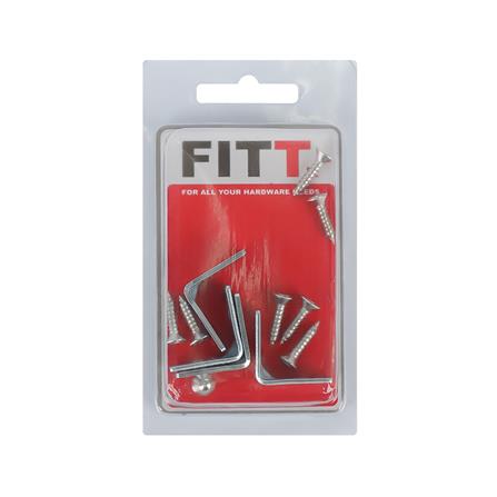 เหล็กฉากตัว L FITT 20x20 มม. 4 ตัว_2