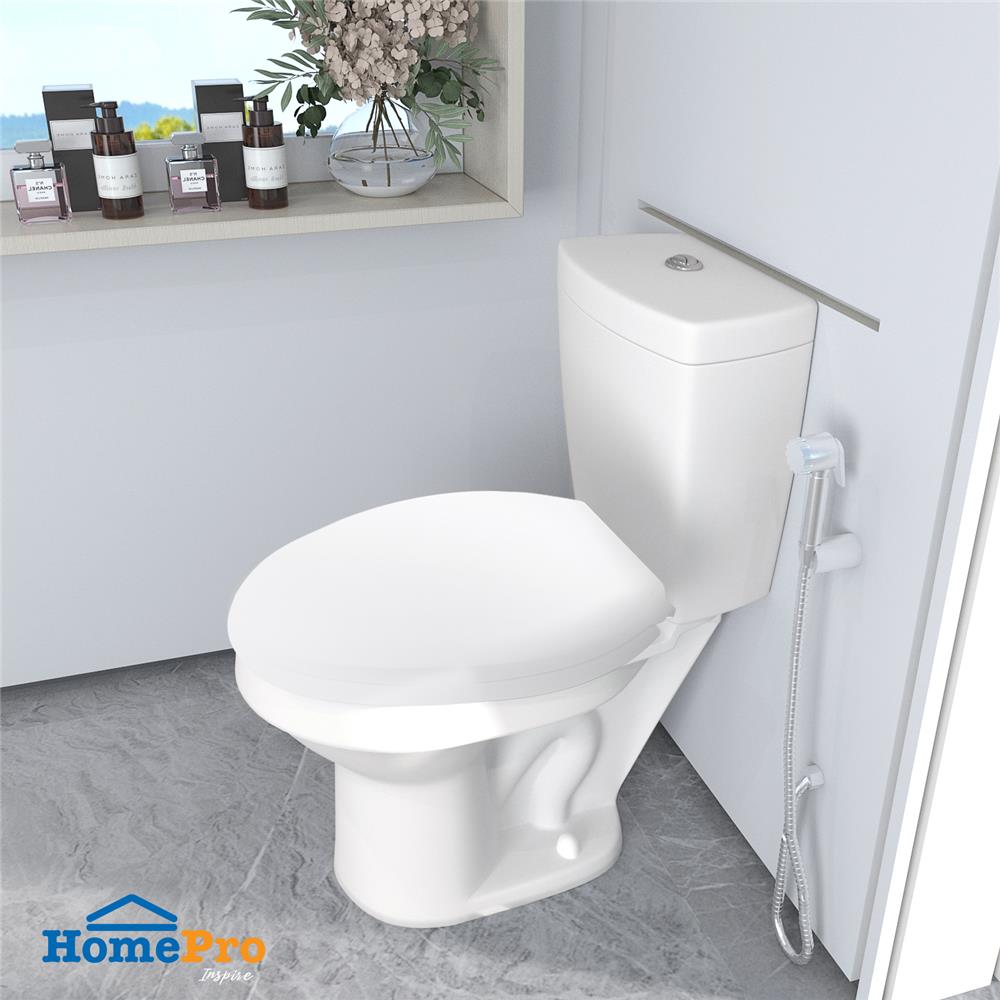 ฝารองนั่งพลาสติก MOYA TL-05 สีขาว