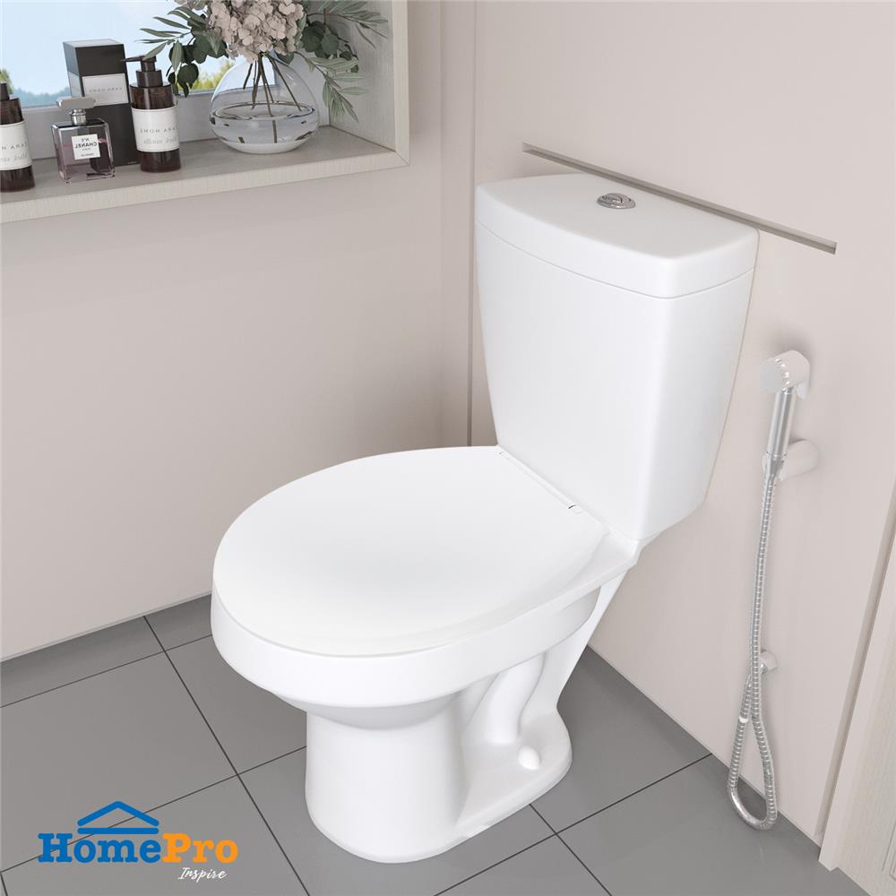 ฝารองนั่งพลาสติก MOYA TL-06 สีขาว