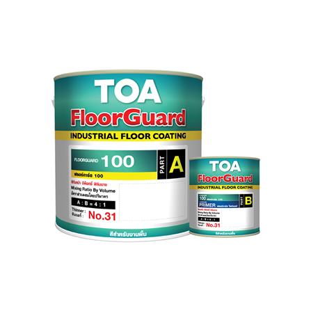 สีรองพื้นงานอุตสาหกรรม TOA FLOOR GUARD 1 แกลลอน