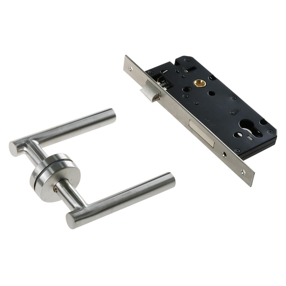 มือจับก้านโยกห้องทั่วไป MORTISE ISON 2104 สีสเตนเลส