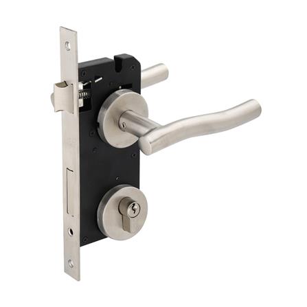 มือจับก้านโยกห้องทั่วไป MORTISE ISON 2108 สีสเตนเลส