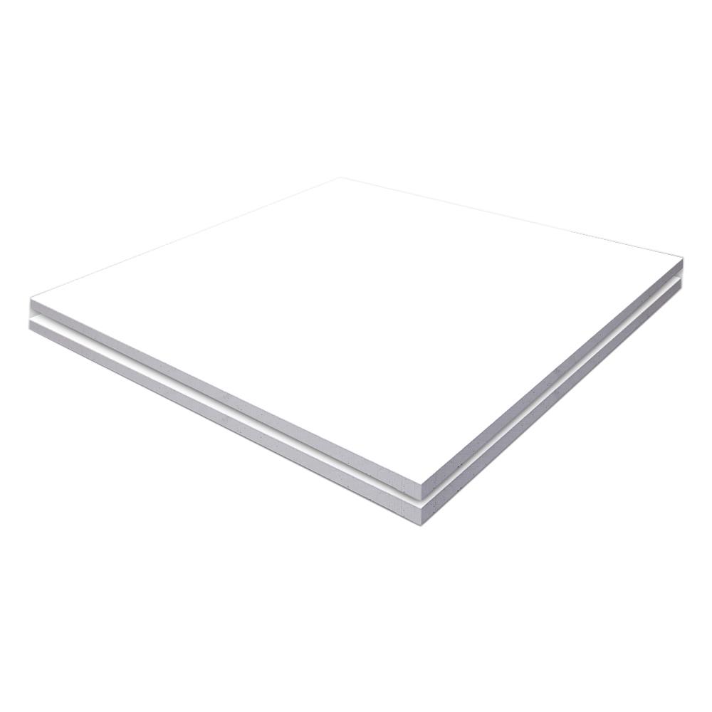 แผ่นฝ้ายิปซัม GYPROC โปรคลีน 60X60X0.8 ซม. สีขาวเนียน (แพ็ก 10 ชิ้น)