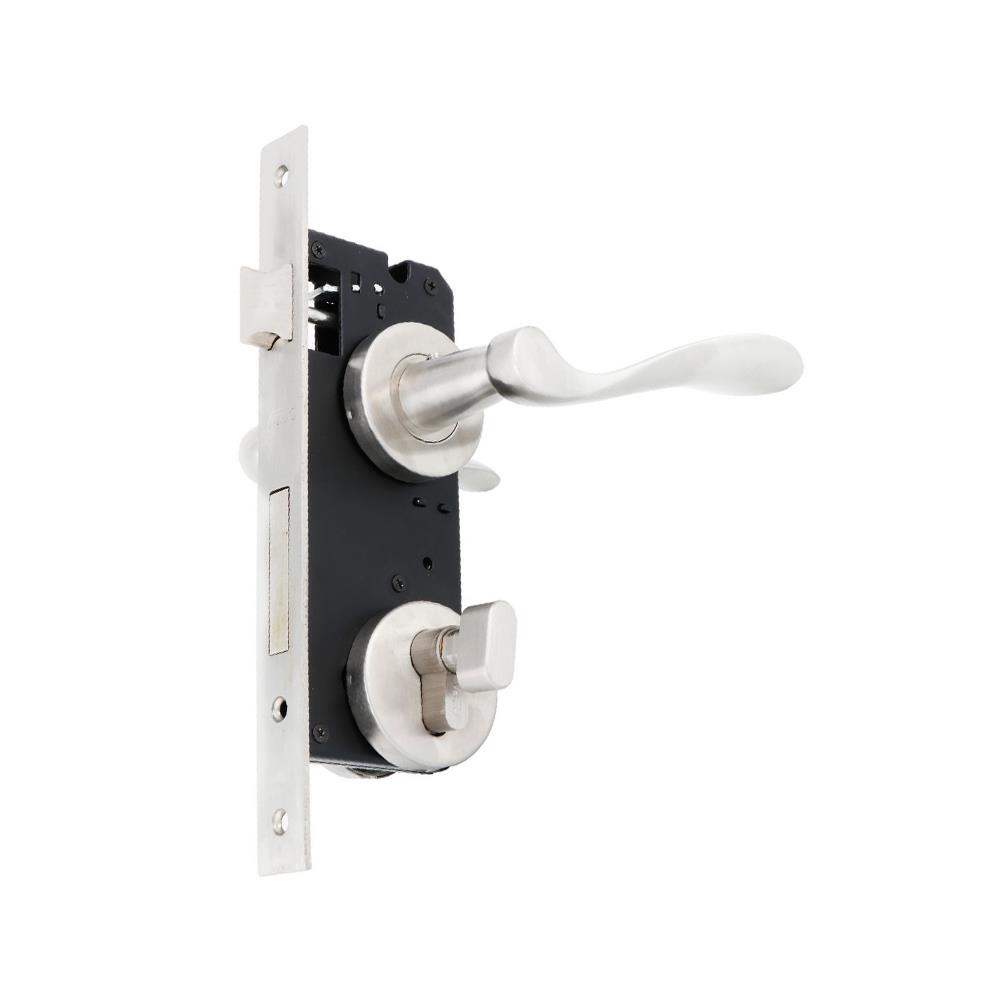 มือจับก้านโยกห้องทั่วไป MORTISE VECO SLH410 สีสเตนเลส