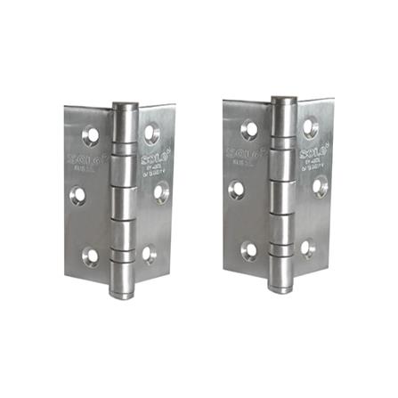 บานพับ 3X2.5 นิ้ว X 2.5 มม. SOLO 3432525 สีสเตนเลส (แพ็ก 2 ชิ้น)_1