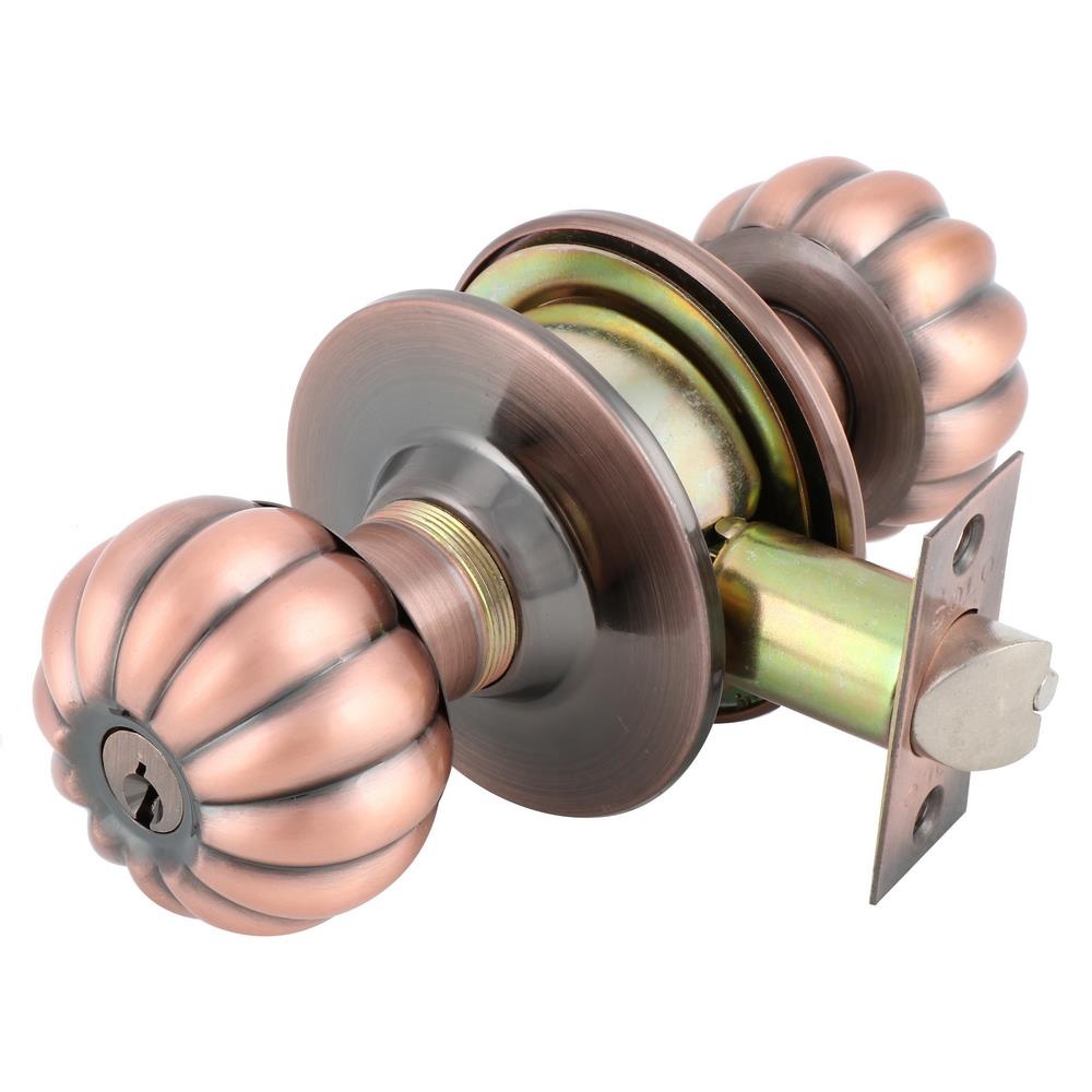 ลูกบิดทั่วไป SOLO 9800 AC หัวฟักทอง สีทองแดงรมดำ