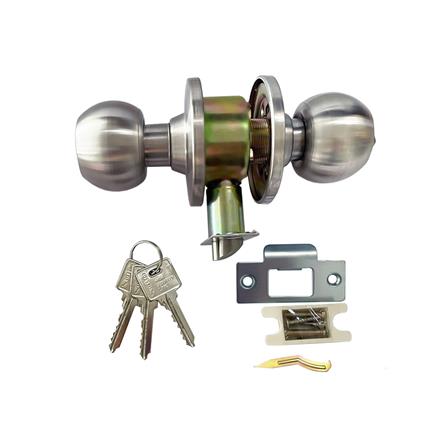 ลูกบิดทั่วไป SOLO 686SS หัวกลม สีสเตนเลส_1