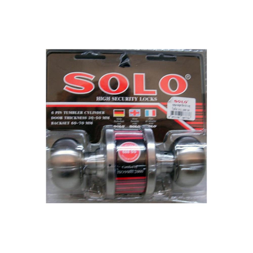 ลูกบิดทั่วไป SOLO 688SS หัวจัน สีสเตนเลส