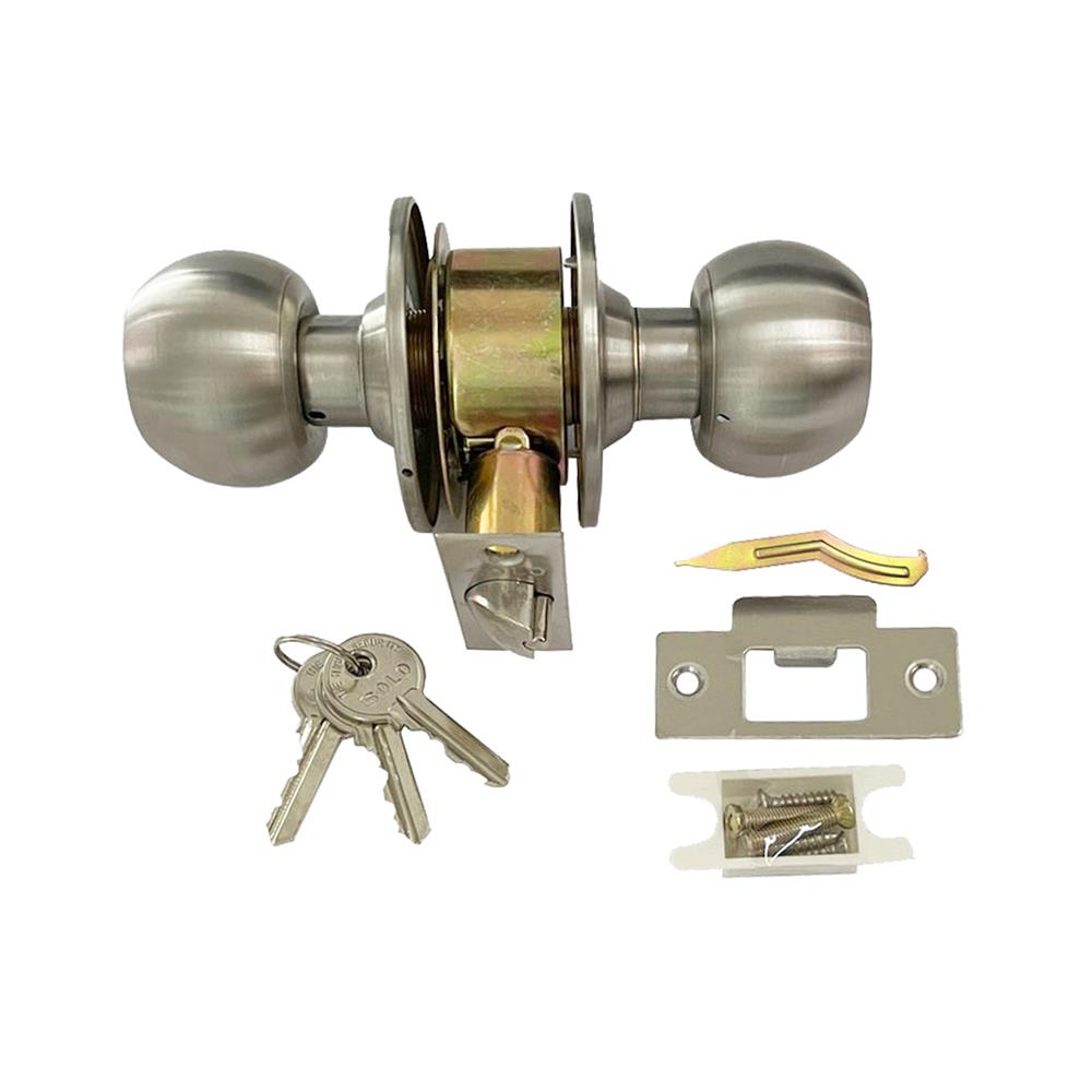 ลูกบิดทั่วไป SOLO 94D-86SS หัวกลม สีสเตนเลส