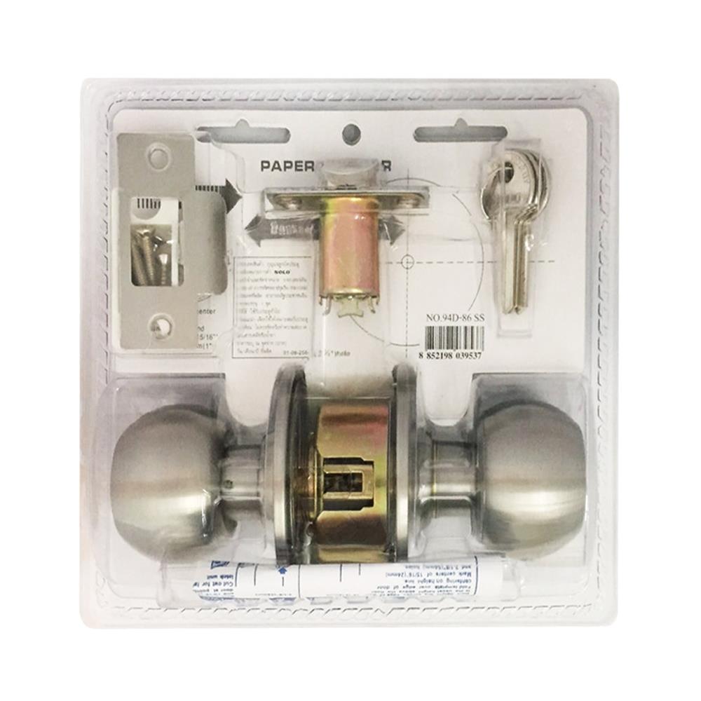 ลูกบิดทั่วไป SOLO 94D-86SS หัวกลม สีสเตนเลส