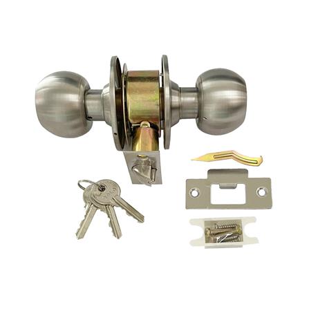 ลูกบิดทั่วไป SOLO 94D-86SS หัวกลม สีสเตนเลส_1