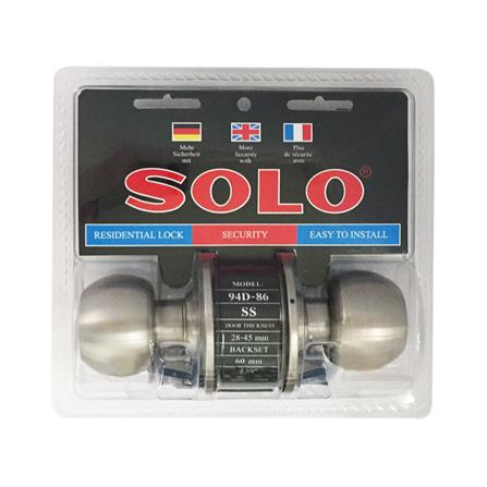 ลูกบิดทั่วไป SOLO 94D-86SS หัวกลม สีสเตนเลส_2