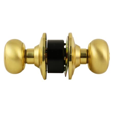 ลูกบิดประตู หัวจัน SOLO 6800SB/PB สีทอง/สเตนเลส_1